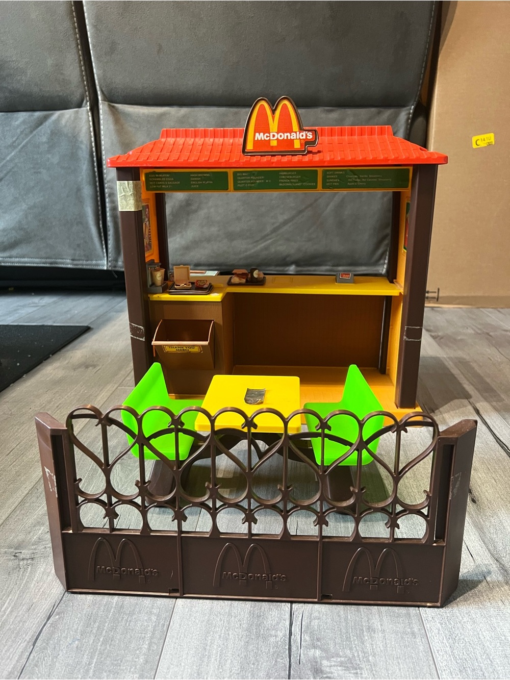 Vintage McDonald's Barbie Playset